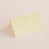 "Paradise" - Place Cards in Seaside by Joanna Griffin - Folded Back of Card