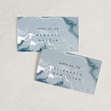 "swirl" - Place Cards in Celestial by Alethea and Ruth - Front with Free Guest Printing