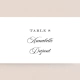 "Nouvelle Ere" - Place Cards in Midnight by Bonjour Paper - Detail