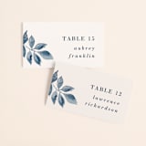 "Southern Comfort" - Place Cards in French Blue by Chris Griffith - Front with Free Guest Printing