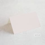 "Romantic Eucalyptus" - Place Cards in Sage by Petra Kern - Folded Back of Card