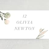 "Romantic Eucalyptus" - Place Cards in Sage by Petra Kern - Detail