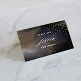 "Enchantment" - Place Cards in Smoke by iamtanya - Folded with Free Guest Printing