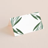 "Oliviers" - Place Cards in Spring by Gwen Bedat - Blank front