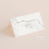 "Inky" - Place Cards in Ink by Pink House Press - Folded Back of Card