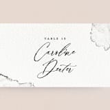 "Inky" - Place Cards in Ink by Pink House Press - Detail