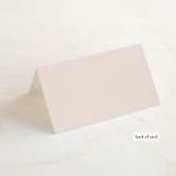 "Adora" - Place Cards in Dawn by Leah Bisch - Folded Back of Card