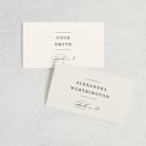 "a grand day" - Place Cards in Vanilla by Lea Delaveris - Front with Free Guest Printing