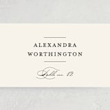 "a grand day" - Place Cards in Vanilla by Lea Delaveris - Detail