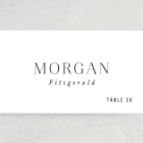 "Namely" - Place Cards in Pearl by Hooray Creative - Detail