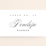 "Moderna" - Place Cards in Cloud by Stacey Meacham - Detail