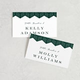 "Picture Perfect" - Place Cards in Diamond by Amy Payne - Front with Free Guest Printing