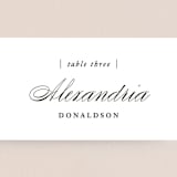 "Typography" - Place Cards in Pearl by lena barakat - Detail