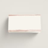 "First Love" - Place Cards in Blush by Pixel and Hank - Blank front