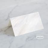 "wishful" - Place Cards in Tide by Kate Ahn - Folded Back of Card