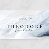 "wishful" - Place Cards in Tide by Kate Ahn - Detail