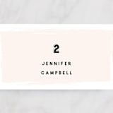 "bold blush" - Place Cards in Blush by frances mathys - Detail
