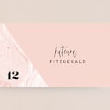 "thespian" - Place Cards in Coral by silverscreen studio - Detail