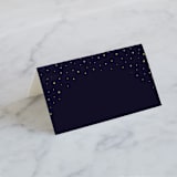 "Magical Day" - Place Cards in Navy by katrina gem - Blank front