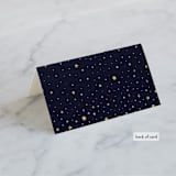 "Magical Day" - Place Cards in Navy by katrina gem - Folded Back of Card