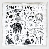 "Wee Gallery Wildlife Reversible Playmat" - Play Mats in multicolor by Wee Gallery