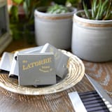 "Bold Family Name House Matchbooks, set of 50" - Party Matches and Matchbooks in green by ForYourParty