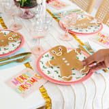 ""Merry Christmas" Cocktail Napkins - Set of 20" - Party Napkins in multicolor by Jollity and Co