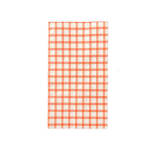 "Baking Spirits Bright Light Red Gingham Guest Napkins - Set of 16" - Party Napkins in red by Jollity and Co