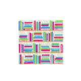 "Book Club Large Napkins - Set of 16" - Party Napkins in multicolor by Jollity and Co
