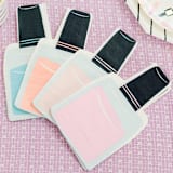 "Sweet Dreams Nail Polish Large Napkins - Set of 16" - Party Napkins in multicolor by Jollity and Co