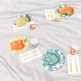 "Little Chef  Napkins (x12)" - Party Napkins in multicolor by POP Party Supplies