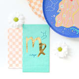 "Zodiac Virgo Large Napkins - Set of 16" - Party Napkins in blue by Jollity and Co