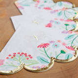 "Tea Party Scalloped Napkins - Pack of 24" - Party Napkins in white by MA FÊTE