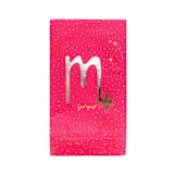 "Zodiac Scorpio Guest Napkins - Set of 16" - Party Napkins in pink by Jollity and Co