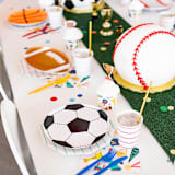 "Good Sport Large Napkins - Pack of 16" - Party Napkins in multicolor by Jollity and Co