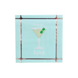 "Tini Bit Tipsy Cocktail Napkins - Pack of 20" - Party Napkins in blue by Jollity and Co