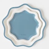 "Signature Dinner Plates, Blue (8)" - Party Plates and Bowls in blue by MA FÊTE