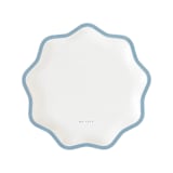 "Signature Dinner Plates, Blue (8)" - Party Plates and Bowls in blue by MA FÊTE