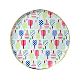 "Pickleball Social Club Dinner Plates - Set of 8" - Party Plates and Bowls in multicolor by Jollity and Co