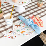 "Yeehaw Small Plates - Pack of 8" - Party Plates and Bowls in multicolor by Jollity and Co