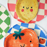 "Little Chef Essential Party Pack" - Party Plates and Bowls in multicolor by POP Party Supplies