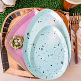 "Rockin' Robin Dessert Plates - Set of 8" - Party Plates and Bowls in blue by Jollity and Co