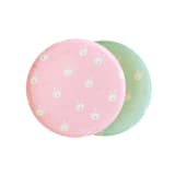 "Easter Fun Small Plates - Set of 8" - Party Plates and Bowls in pink by Jollity and Co