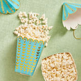 "Tropical Treat Boxes, Peacock - Pack of 12" - Party Plates and Bowls in blue by MA FÊTE