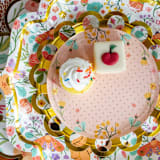 "Tea Party Dessert Plates (8)" - Party Plates and Bowls in multicolorassorted-colors by MA FÊTE