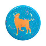 "Zodiac Taurus Dinner Plates - Set of 8" - Party Plates and Bowls in green by Jollity and Co