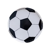 "Good Sport Small Soccer Ball Plates - Pack of 8" - Party Plates and Bowls in white by Jollity and Co