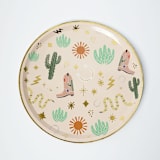 "Western Dinner Plates (x12)" - Party Plates and Bowls in multicolor by POP Party Supplies