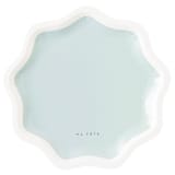 "Signature Dessert Plates, Mint (4)" - Party Plates and Bowls in green by MA FÊTE