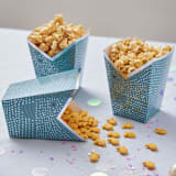 "Whale Shark Treat Boxes, Blue - Pack of 12" - Party Plates and Bowls in blue by MA FÊTE